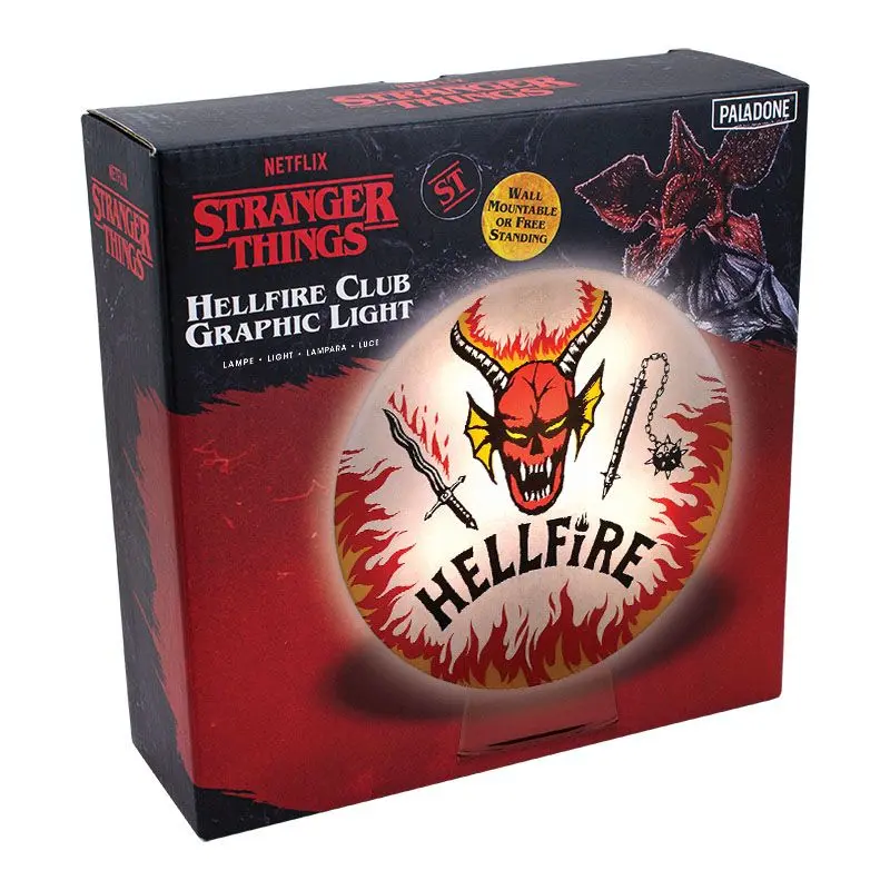 Lampa Stranger Things Hellfire Club Logo 20 cm zdjęcie produktu