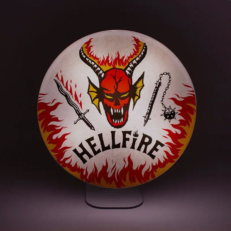 Lampa Stranger Things Hellfire Club Logo 20 cm zdjęcie produktu