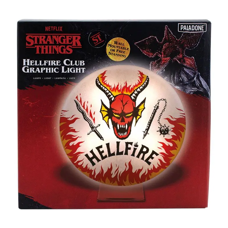 Lampa Stranger Things Hellfire Club Logo 20 cm zdjęcie produktu