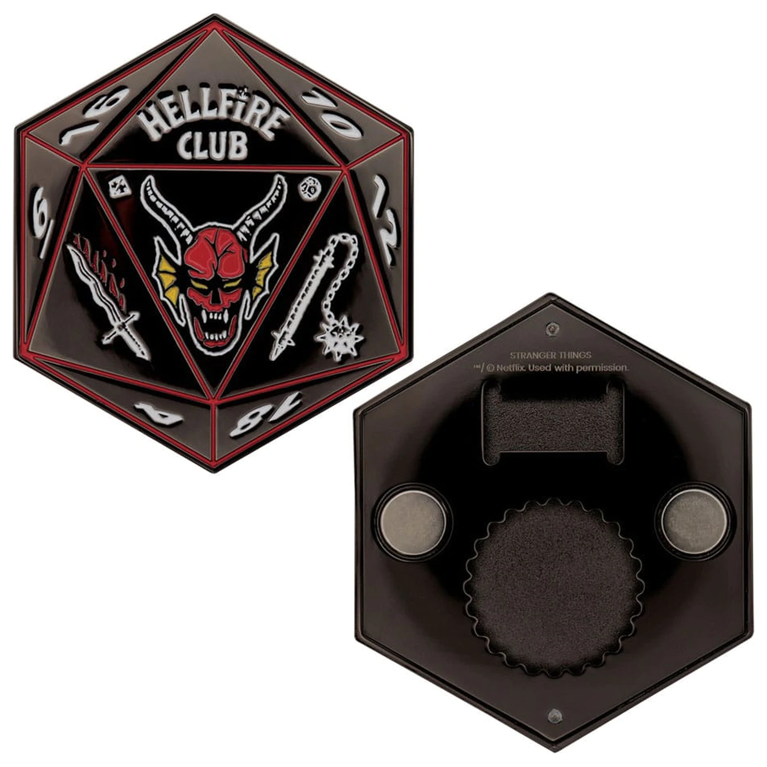 Stranger Things otwieracz do butelek Hellfire Club zdjęcie produktu