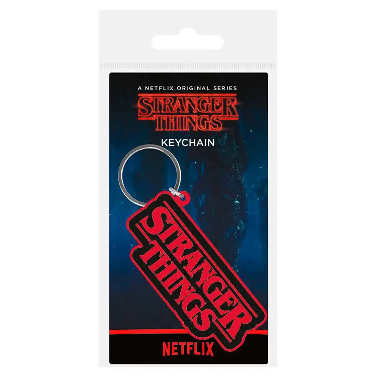 Stranger Things Gumowy Brelok Logo 6 cm zdjęcie produktu