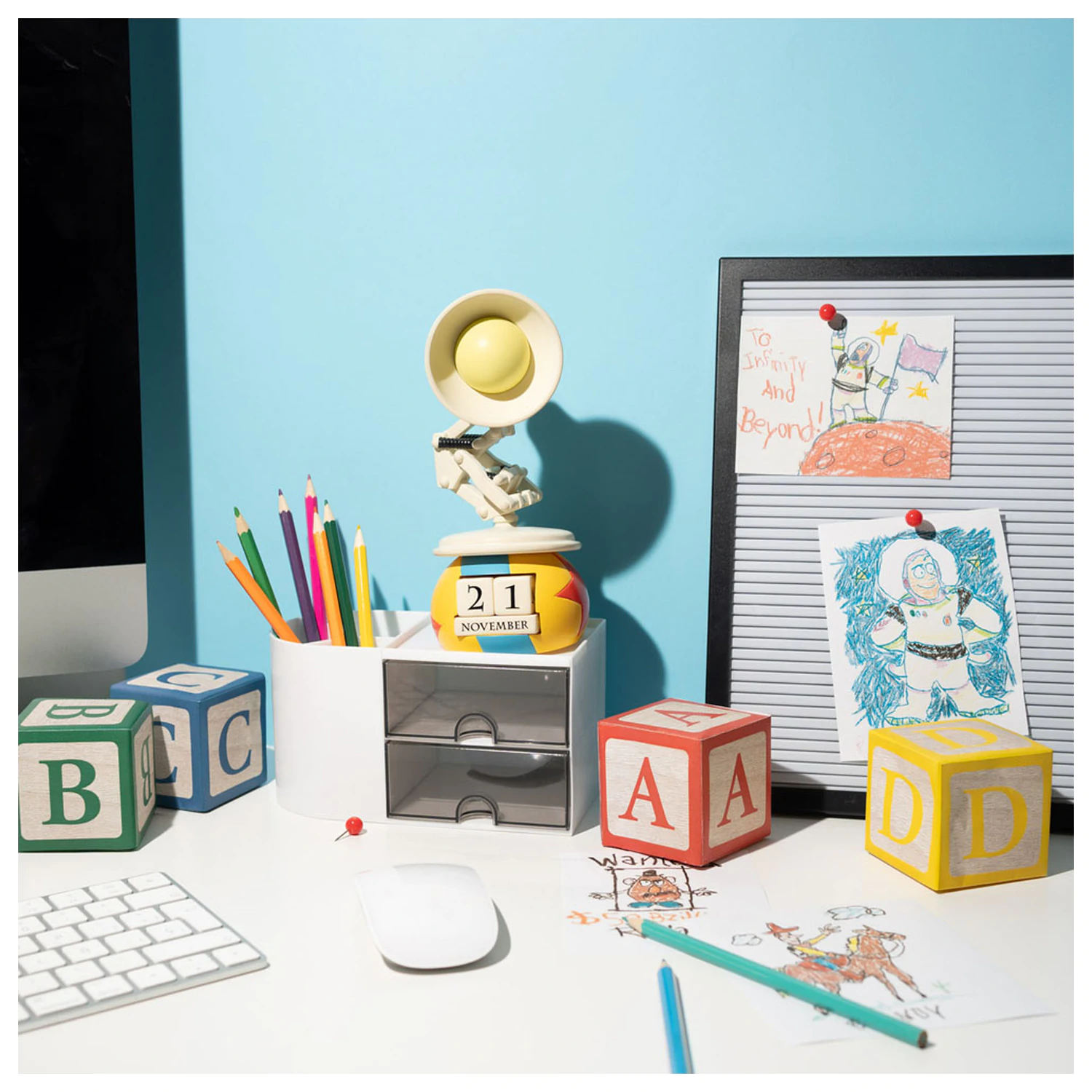 Stranger Things Wieczny kalendarz 3D Luxo Jr. zdjęcie produktu