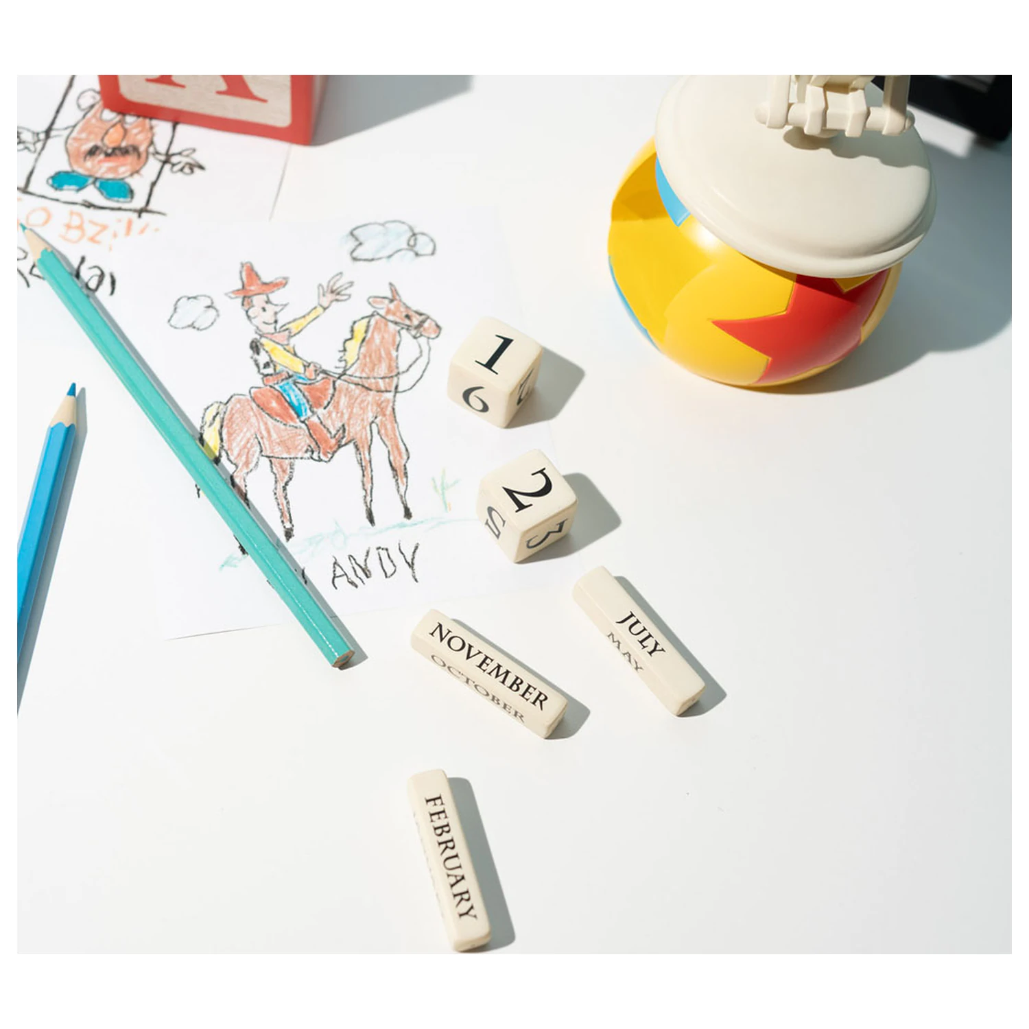 Stranger Things Wieczny kalendarz 3D Luxo Jr. zdjęcie produktu