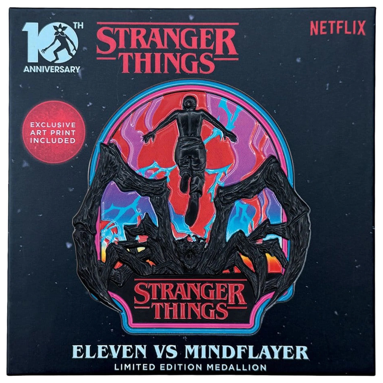 Stranger Things Medalion Eleven & Mind Flayer Edycja Limitowana zdjęcie produktu