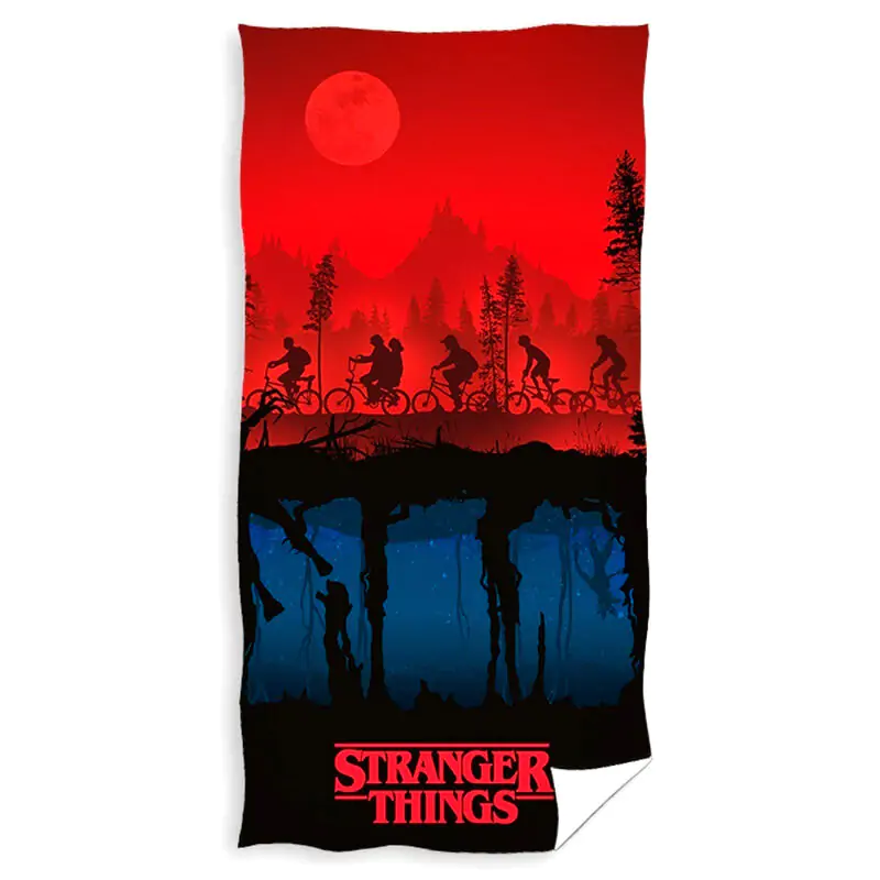 Ręcznik plażowy z mikrofibry Stranger Things zdjęcie produktu