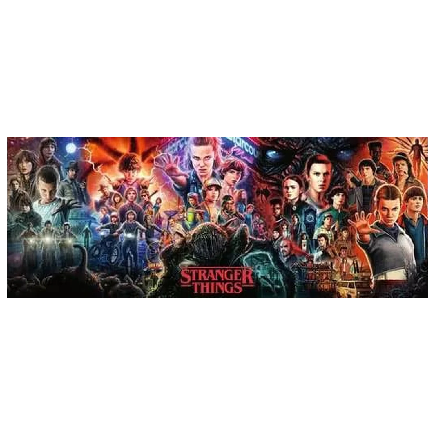 Stranger Things puzzle panorama 1000 elementów zdjęcie produktu