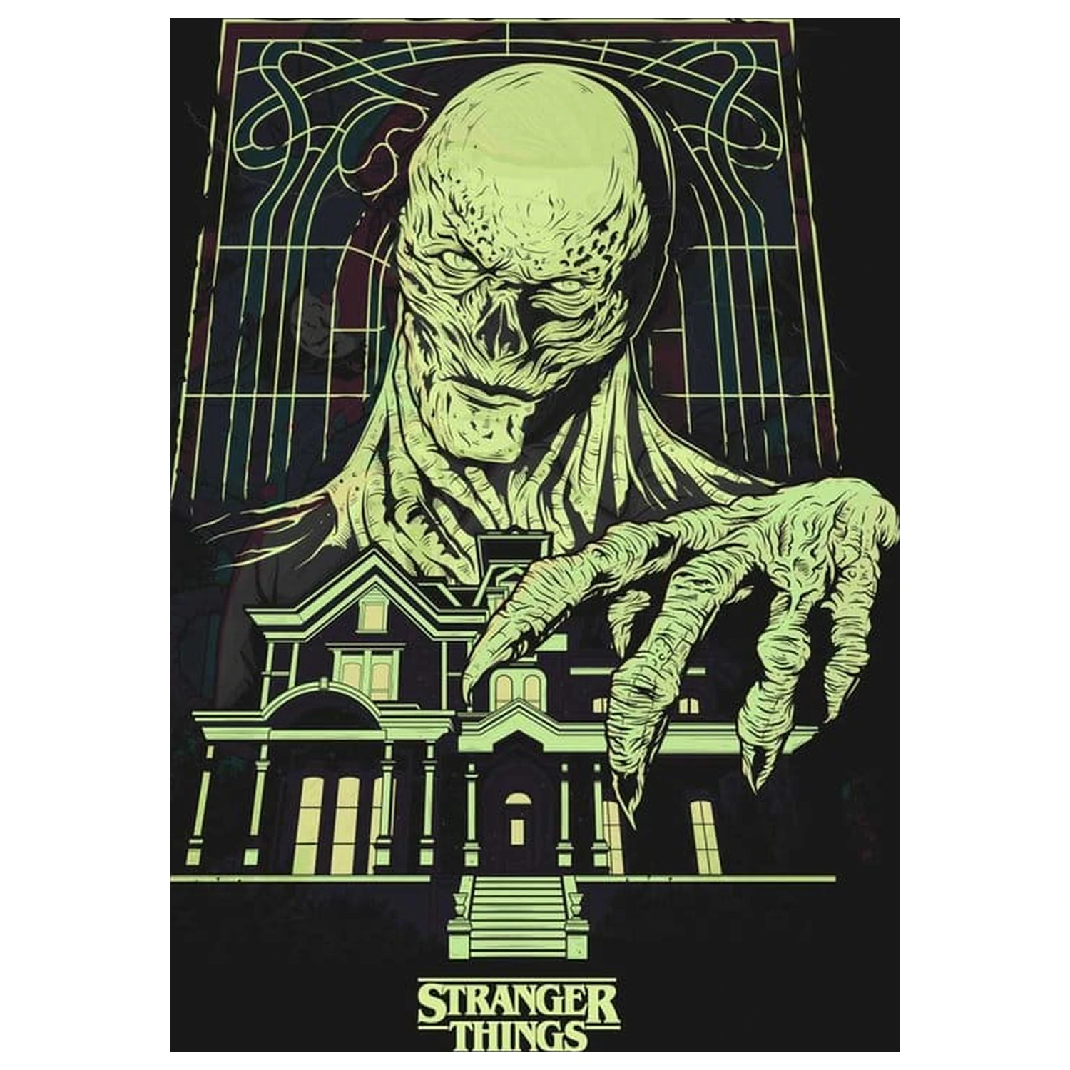 Stranger Things plakat luminescencyjny zdjęcie produktu