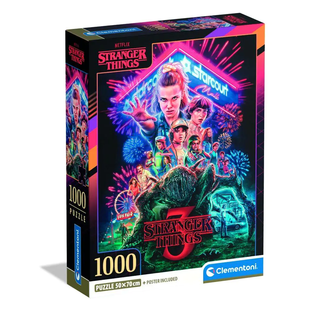 Stranger Things puzzle 1000 elementów zdjęcie produktu