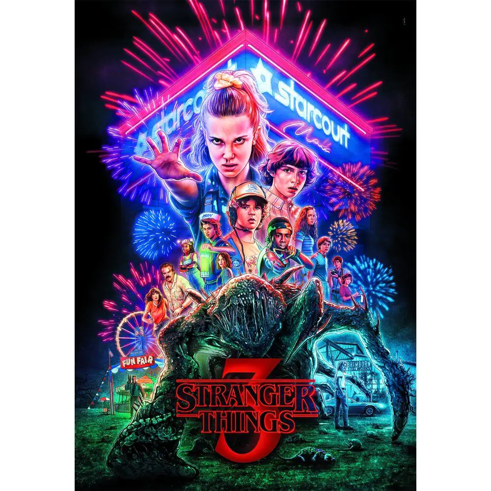 Stranger Things puzzle 1000 elementów zdjęcie produktu