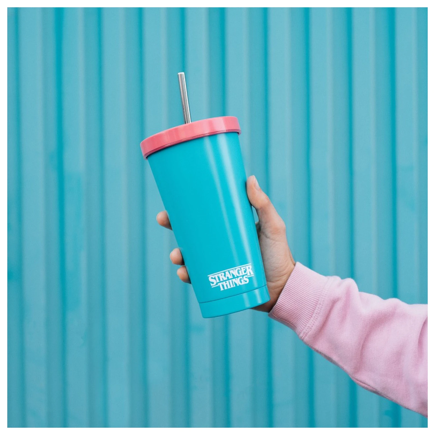 Stranger Things Rink-O-Mania tumbler ze słomką 550 ml zdjęcie produktu