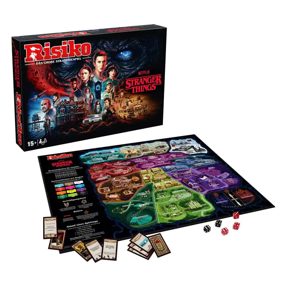 Stranger Things Gra Planszowa Ryzyko *Niemiecka Wersja* zdjęcie produktu