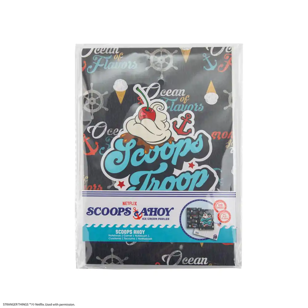 Zeszyt Stranger Things Scoops Ahoy w miękkiej oprawie zdjęcie produktu