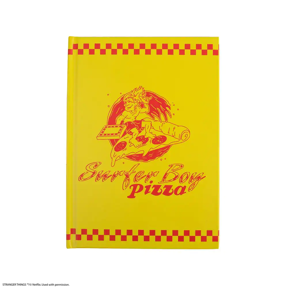 Notatnik Stranger Things Surfer Boy Pizza w twardej oprawie zdjęcie produktu