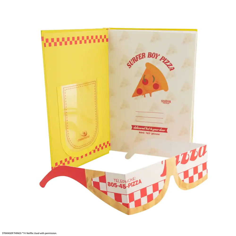 Notatnik Stranger Things Surfer Boy Pizza w twardej oprawie zdjęcie produktu