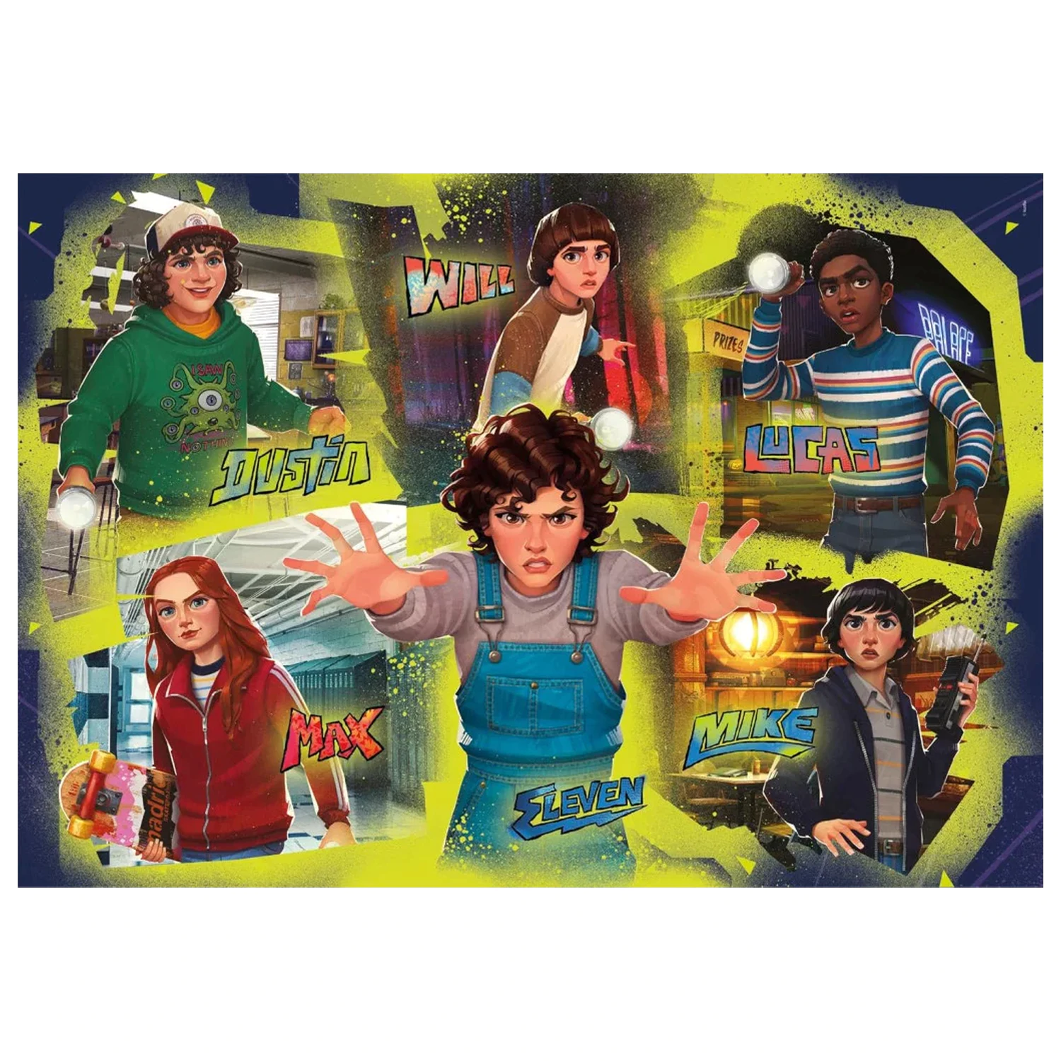 Puzzle "Stranger Things Tales" 180 elementów zdjęcie produktu