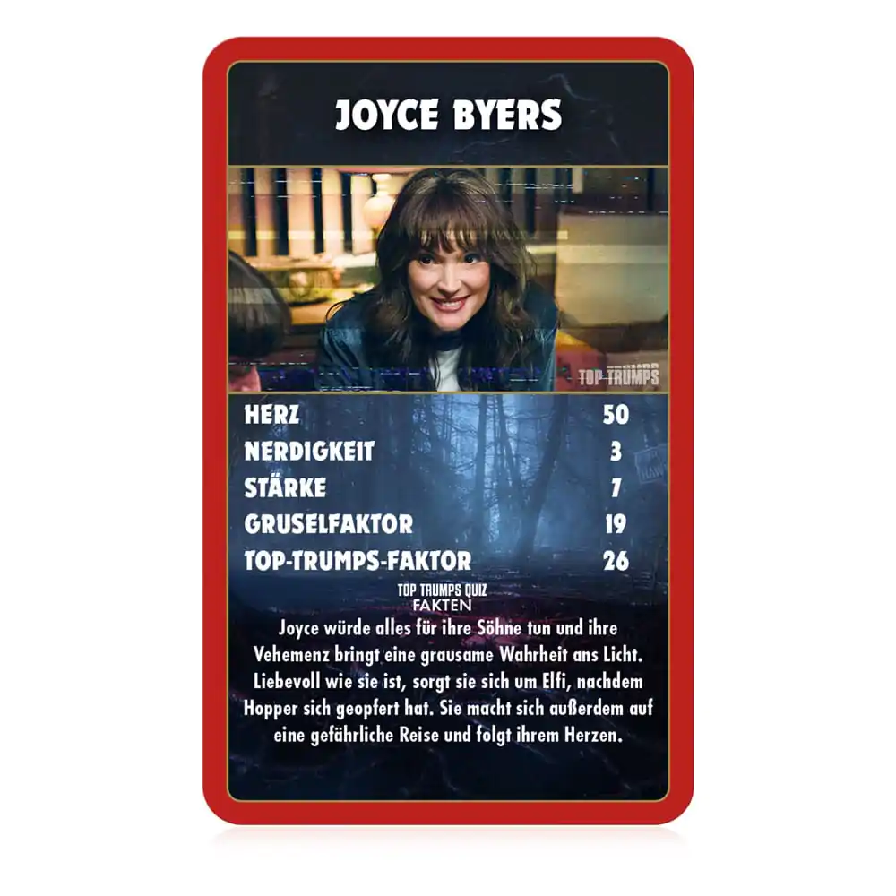 Gra karciana Stranger Things Top Trumps Collectables *Wersja niemiecka* zdjęcie produktu