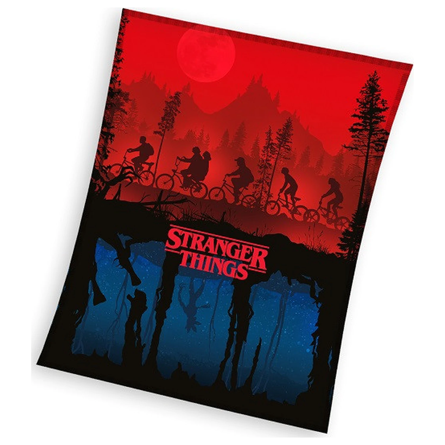 Stranger Things Upside Down Koc polarowy zdjęcie produktu