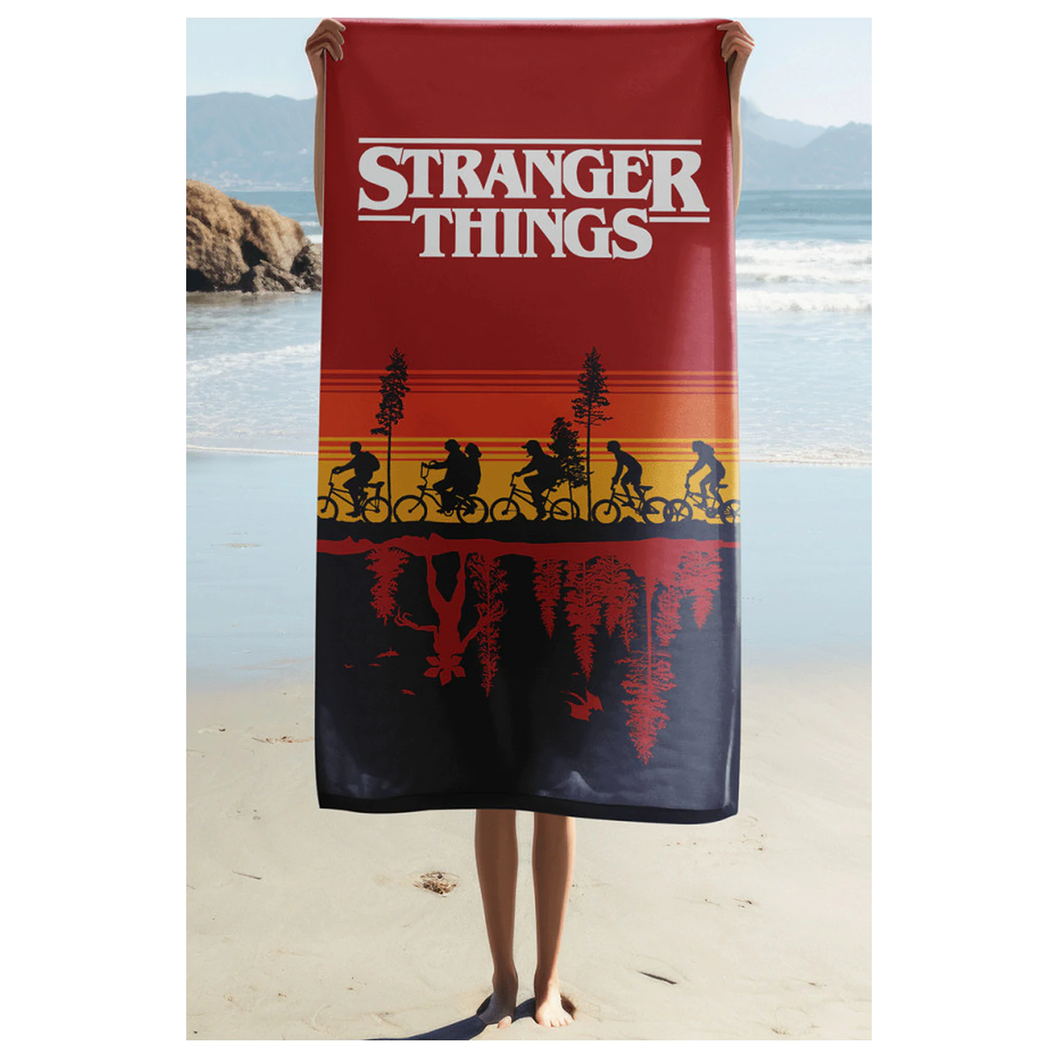 Stranger Things Upside Down ręcznik zdjęcie produktu
