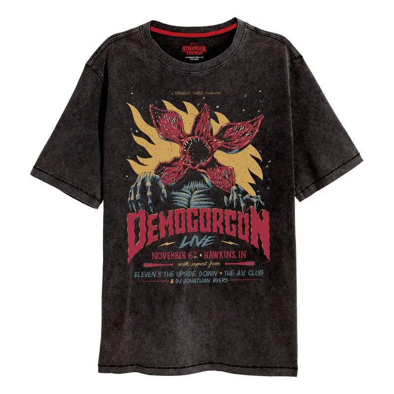 Stranger Things Vintage Demogorgon T-shirt zdjęcie produktu
