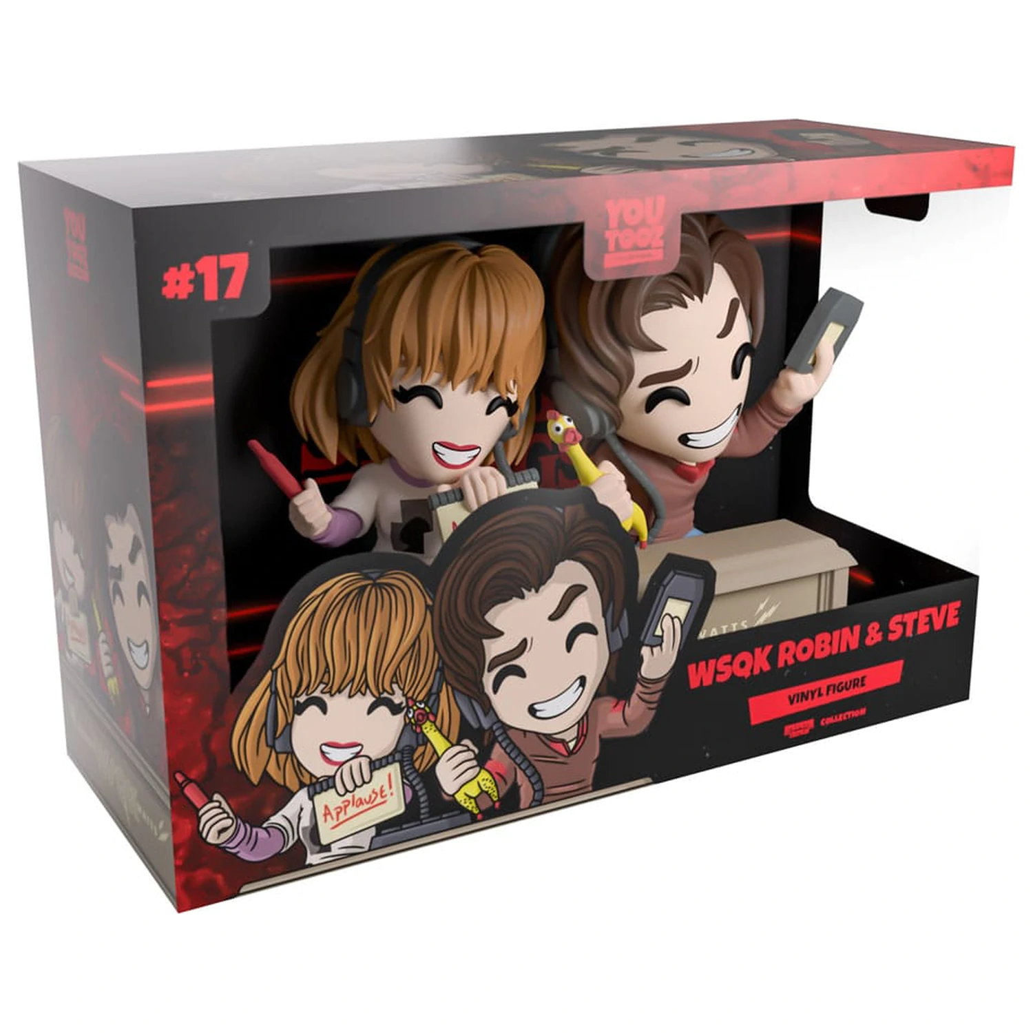 Stranger Things Winyl Figurka WSQK Robin & Steve 13 cm zdjęcie produktu