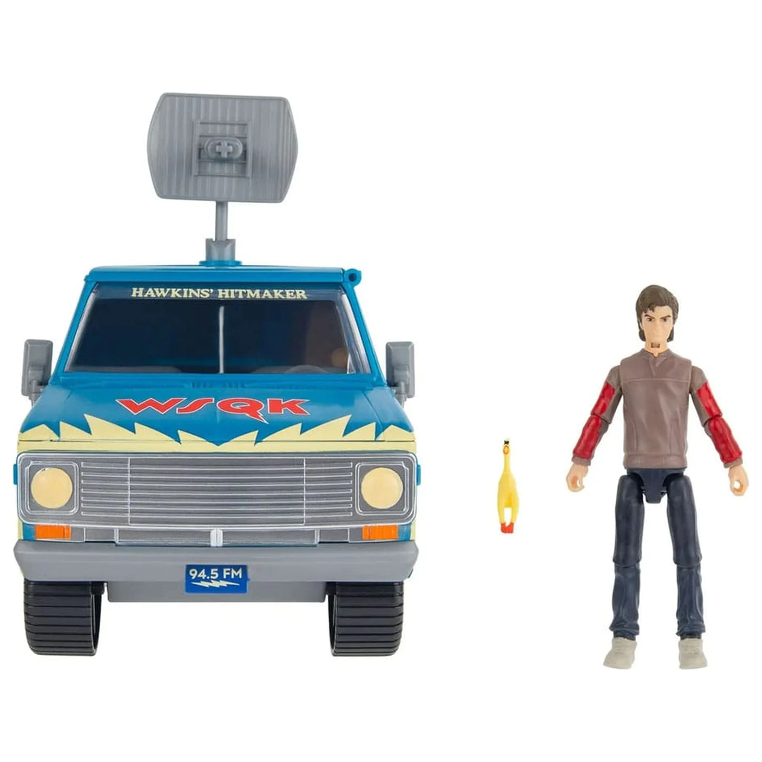 Stranger Things World Of Figure & Vehicle Pojazd z figurką The Squawk van Playset ze Stevem zdjęcie produktu