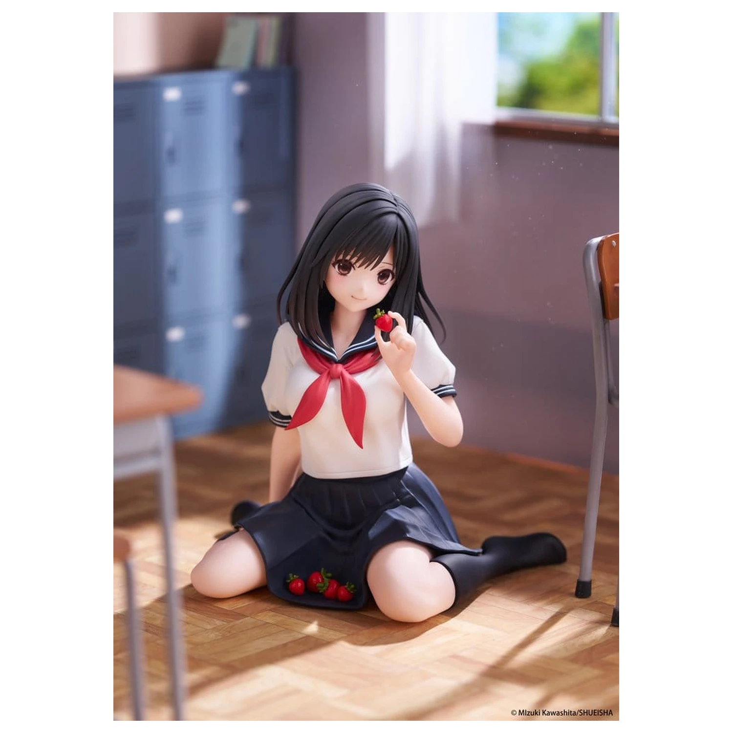 Strawberry 100% Desktop Cute PVC Figurka Aya Tojo (School uniform Ver.) 13 cm zdjęcie produktu