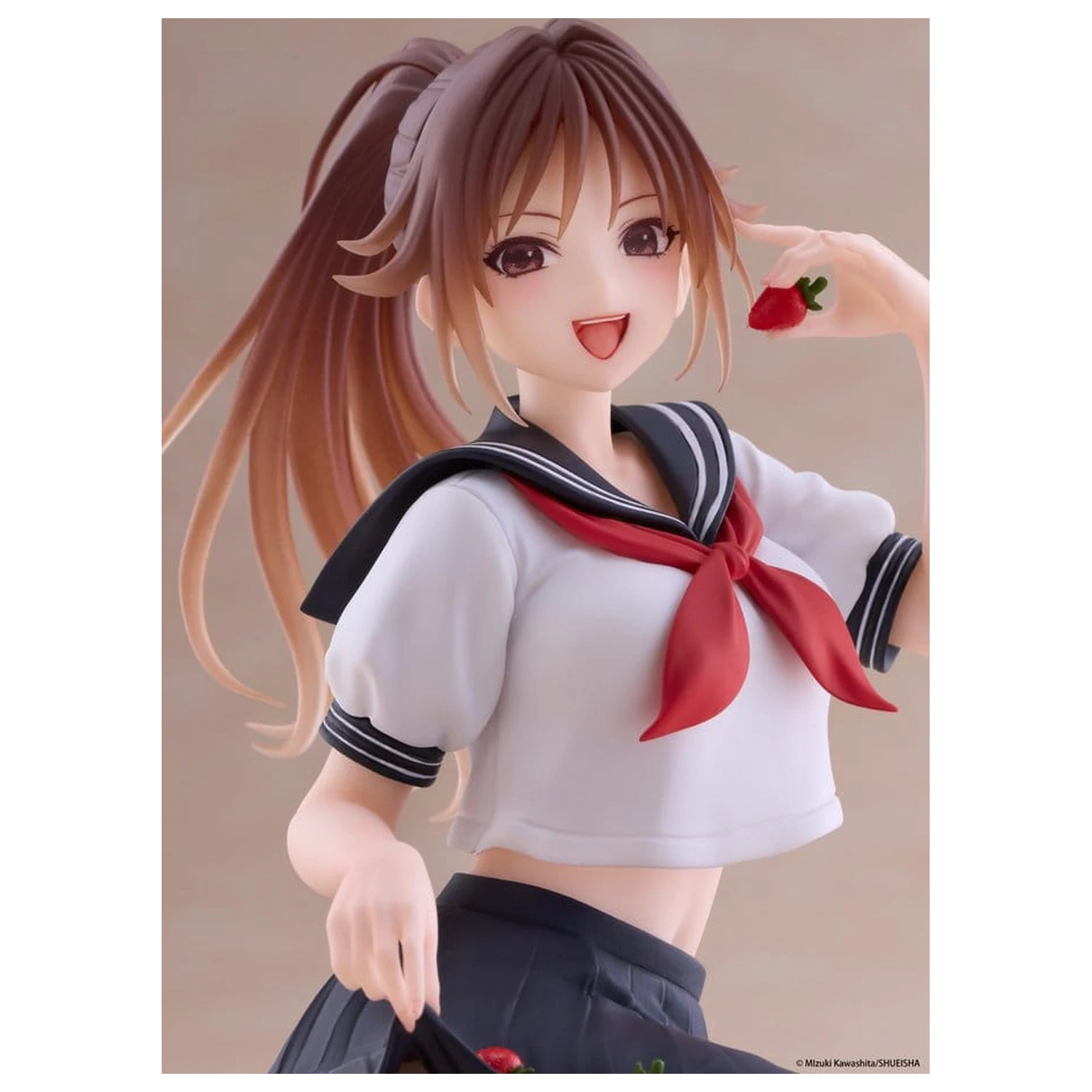 Strawberry 100% Desktop Cute Urocza figurka z PVC Satsuki Kitaoji (School uniform Ver.) 18 cm zdjęcie produktu