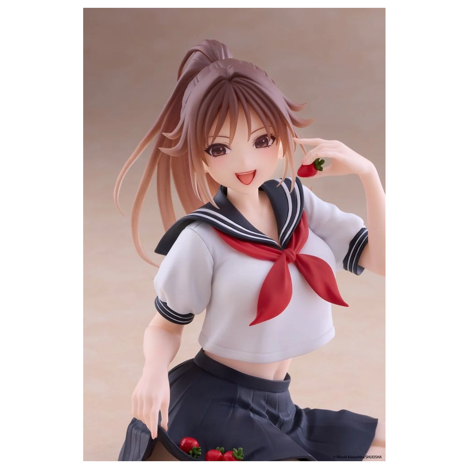 Strawberry 100% Desktop Cute Urocza figurka z PVC Satsuki Kitaoji (School uniform Ver.) 18 cm zdjęcie produktu