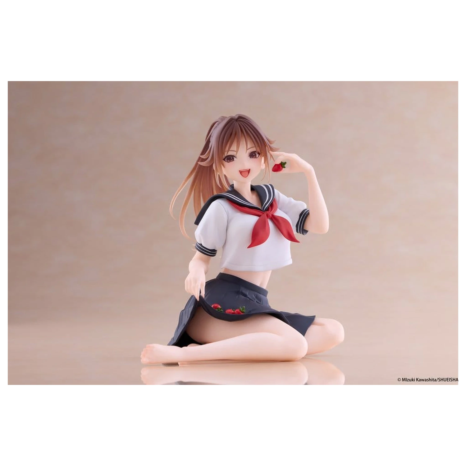 Strawberry 100% Desktop Cute Urocza figurka z PVC Satsuki Kitaoji (School uniform Ver.) 18 cm zdjęcie produktu