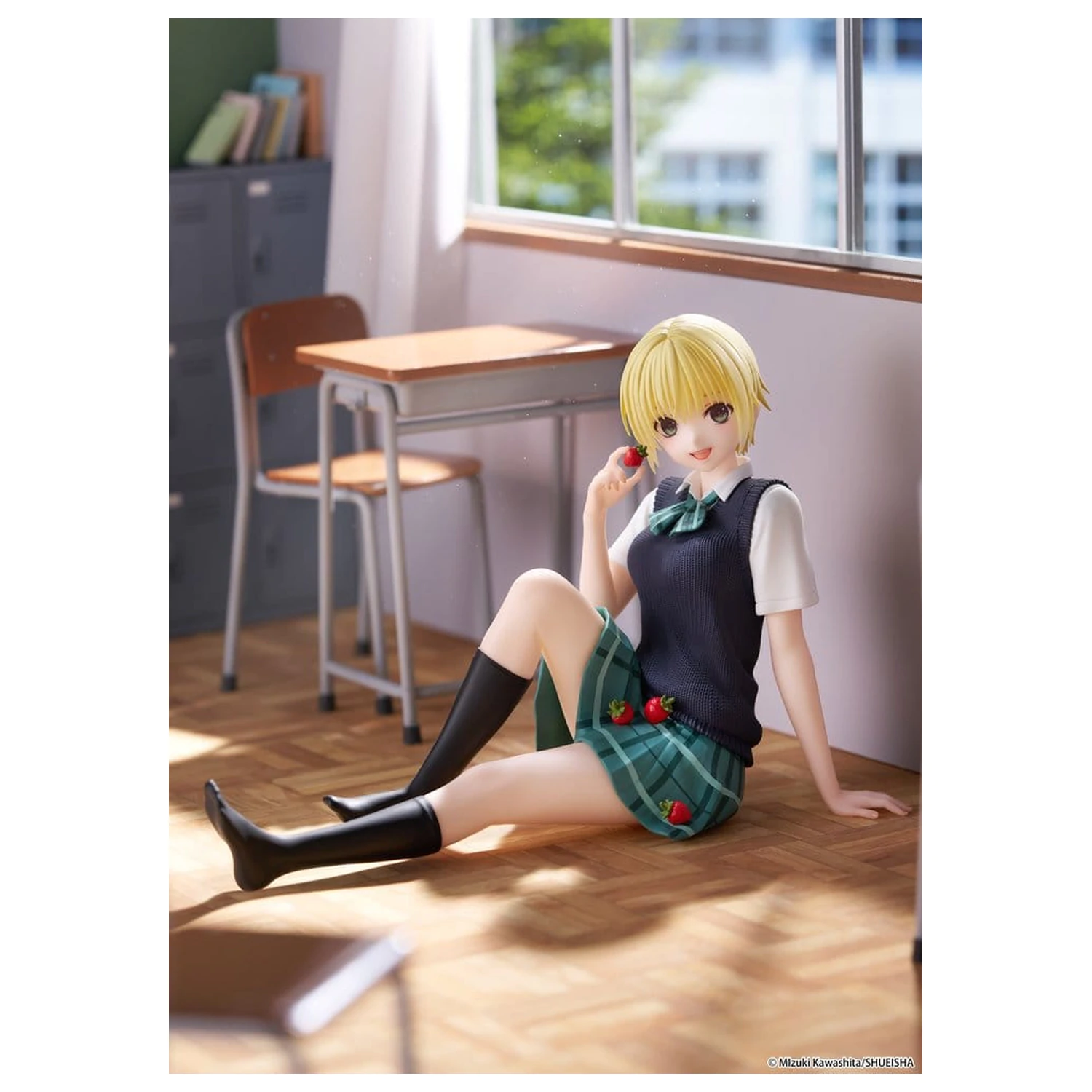 Strawberry 100% Desktop Cute PVC Figurka Tsukasa Nishino (School uniform Ver.) 13 cm zdjęcie produktu