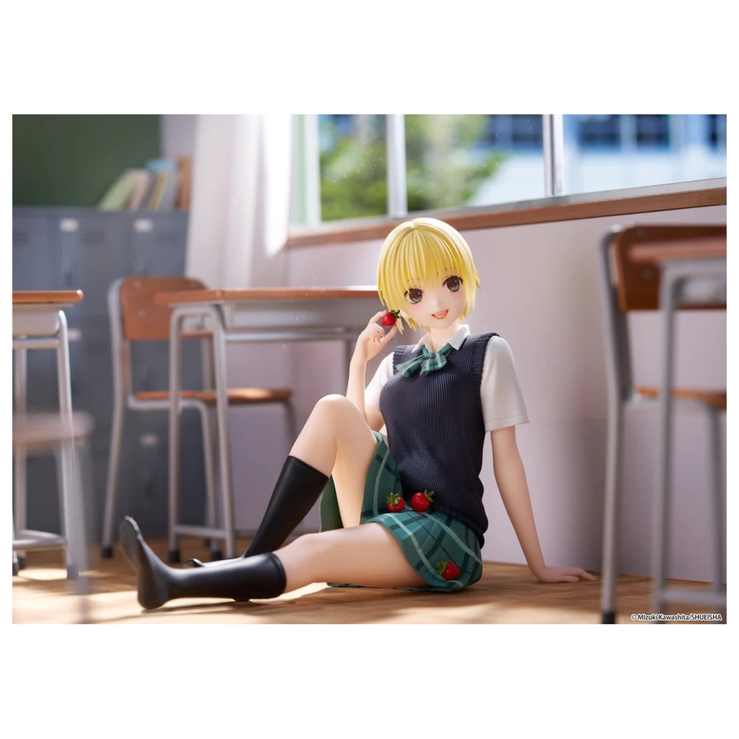 Strawberry 100% Desktop Cute PVC Figurka Tsukasa Nishino (School uniform Ver.) 13 cm zdjęcie produktu