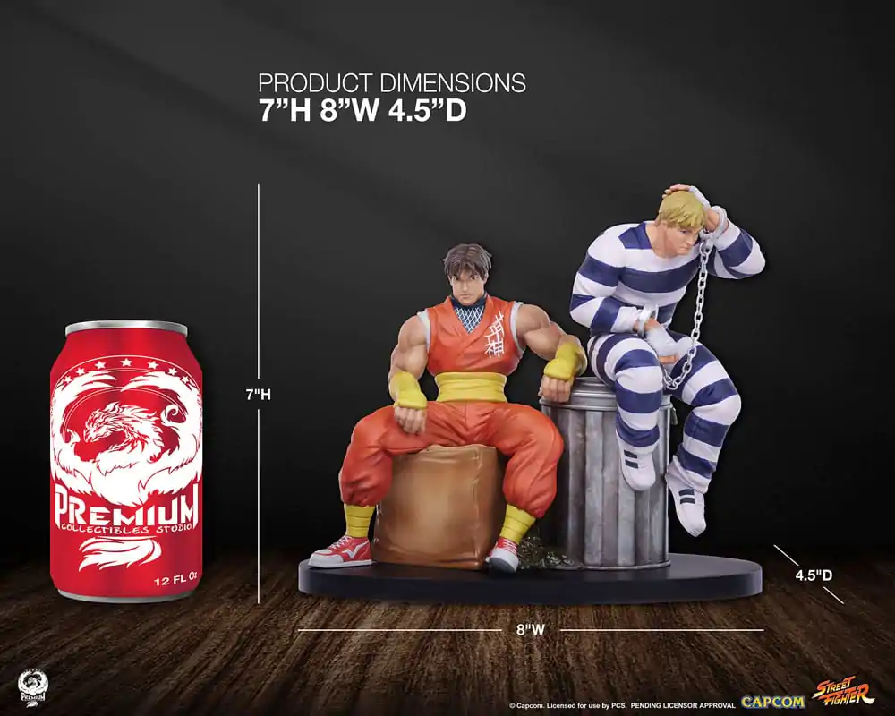 Street Fighter PVC Statua 1/10 Cody & Guy 18 cm zdjęcie produktu