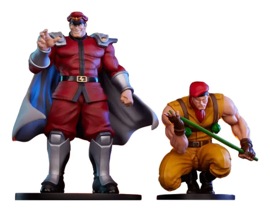 Street Fighter PVC Statues 1/10 M. Bison &amp; Rolento 21 cm Figurki zdjęcie produktu