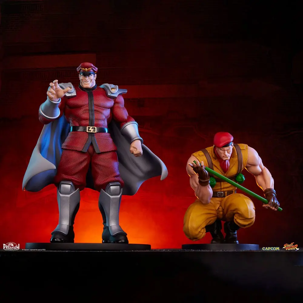 Street Fighter PVC Statues 1/10 M. Bison &amp; Rolento 21 cm Figurki zdjęcie produktu