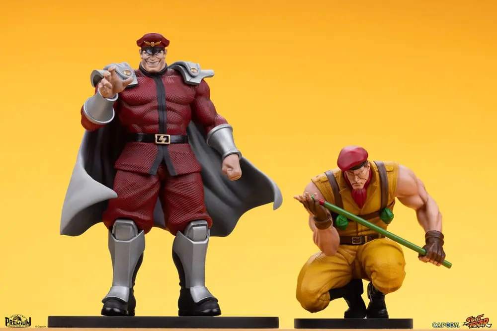 Street Fighter PVC Statues 1/10 M. Bison &amp; Rolento 21 cm Figurki zdjęcie produktu