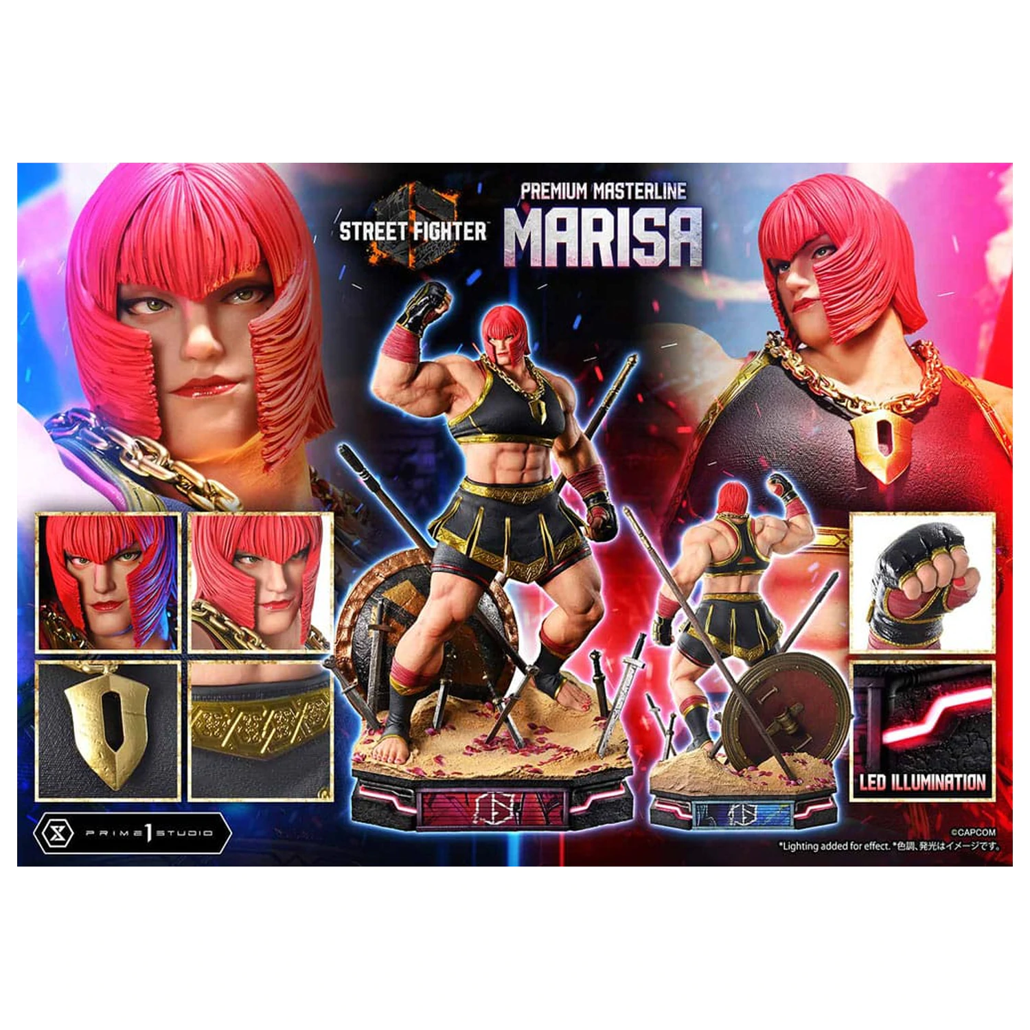 Street Fighter 6 Premium Masterline Series Statua 1/4 Marisa 70 cm zdjęcie produktu