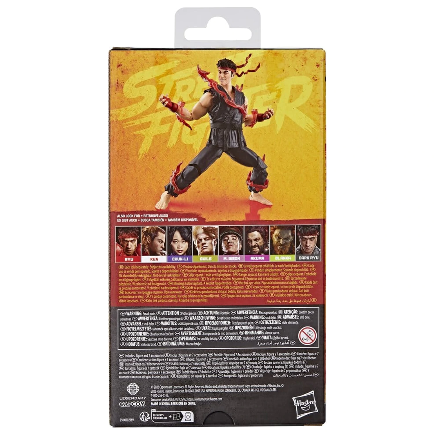 Figurka akcji Street Fighter Dark Ryu 15 cm zdjęcie produktu