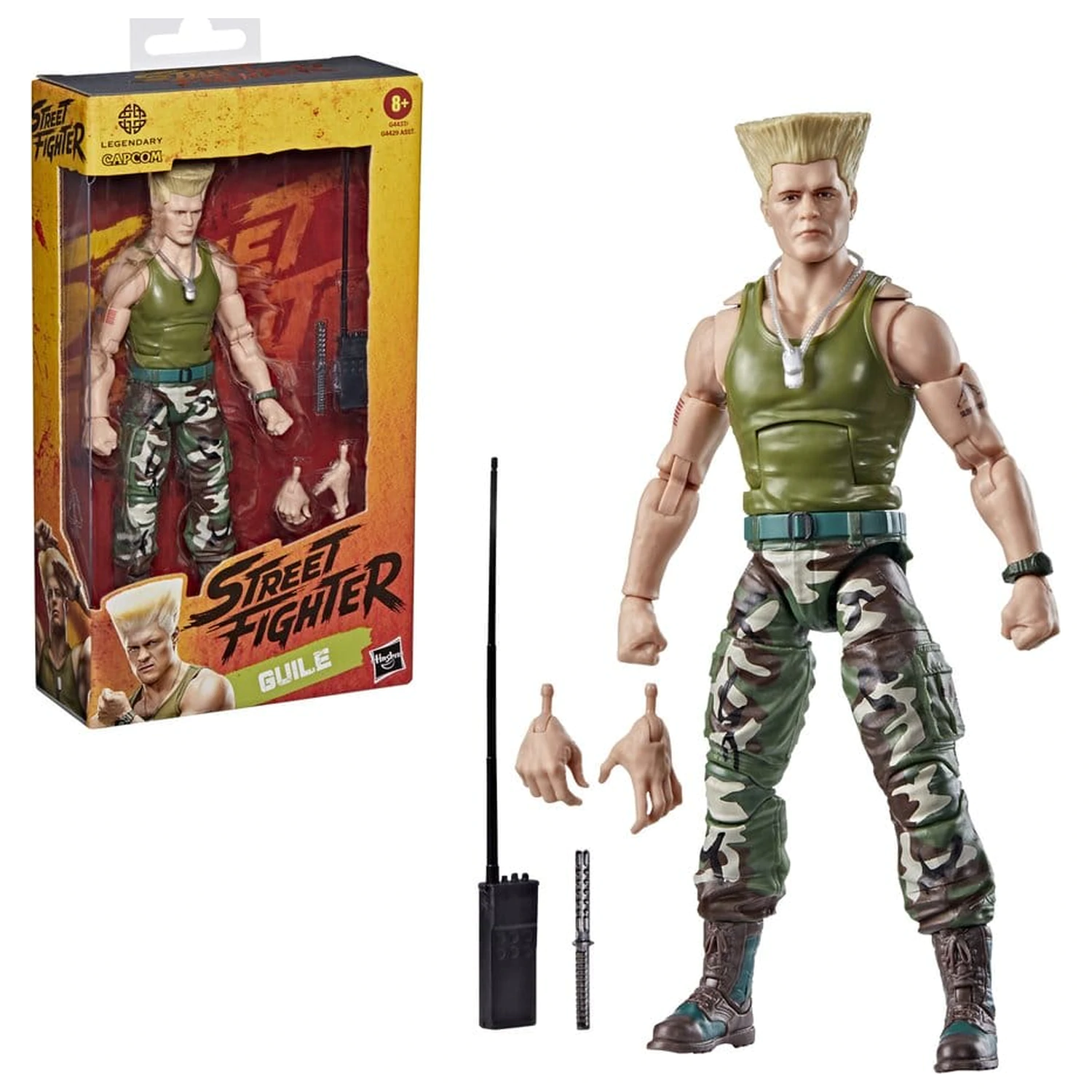 Street Fighter Figurka akcji Guile 15 cm zdjęcie produktu
