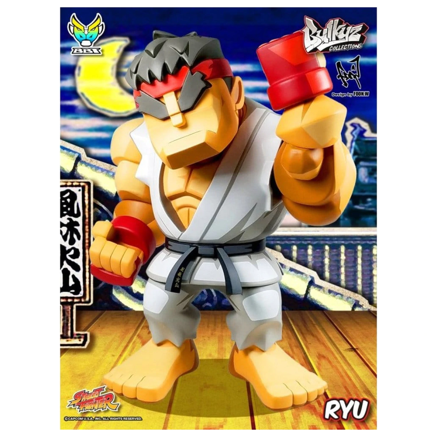 Street Fighter Bulkyz Figurka winylowa Ryu 30 cm zdjęcie produktu