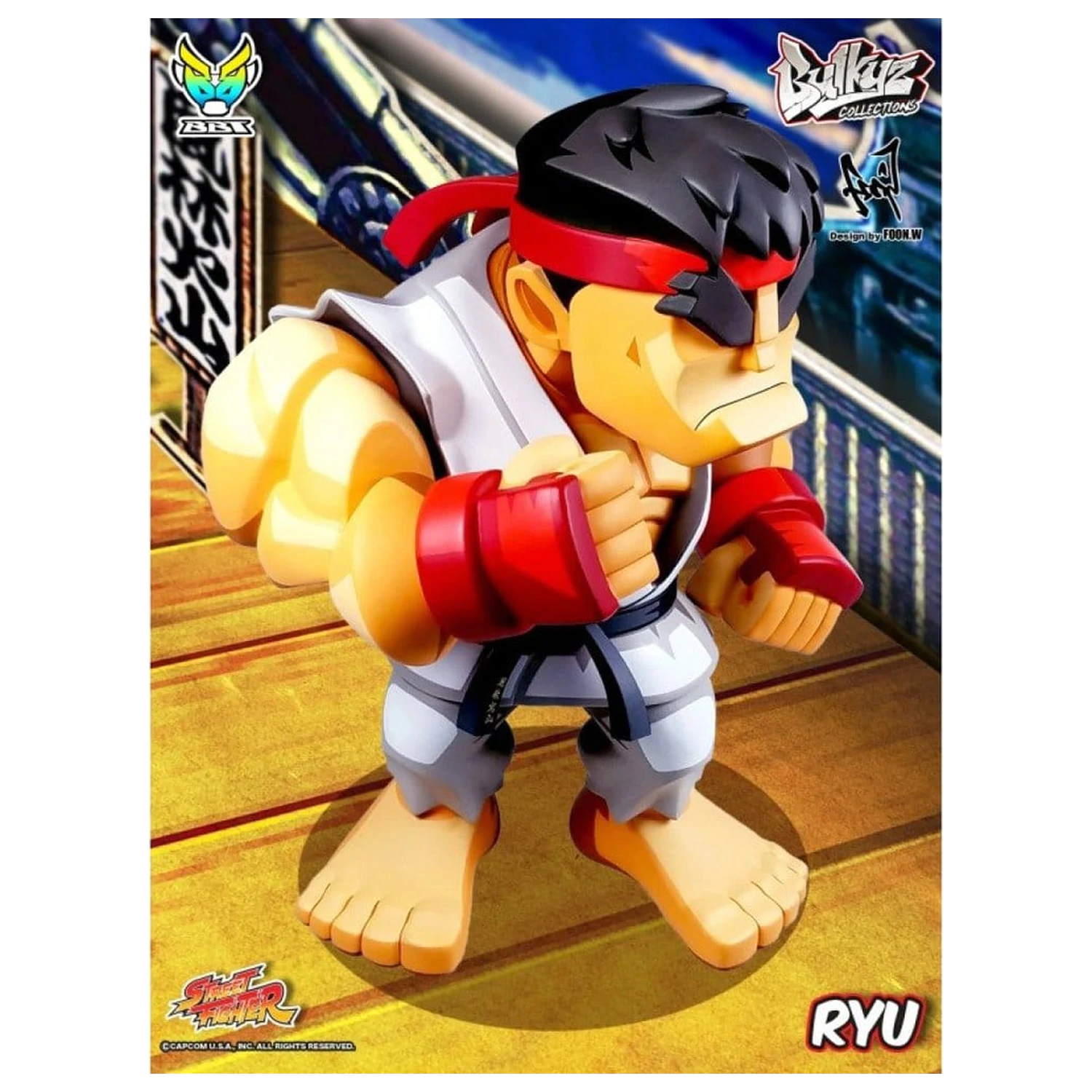 Street Fighter Bulkyz Figurka winylowa Ryu 30 cm zdjęcie produktu