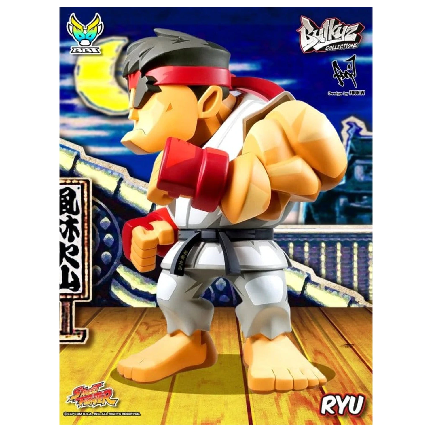 Street Fighter Bulkyz Figurka winylowa Ryu 30 cm zdjęcie produktu