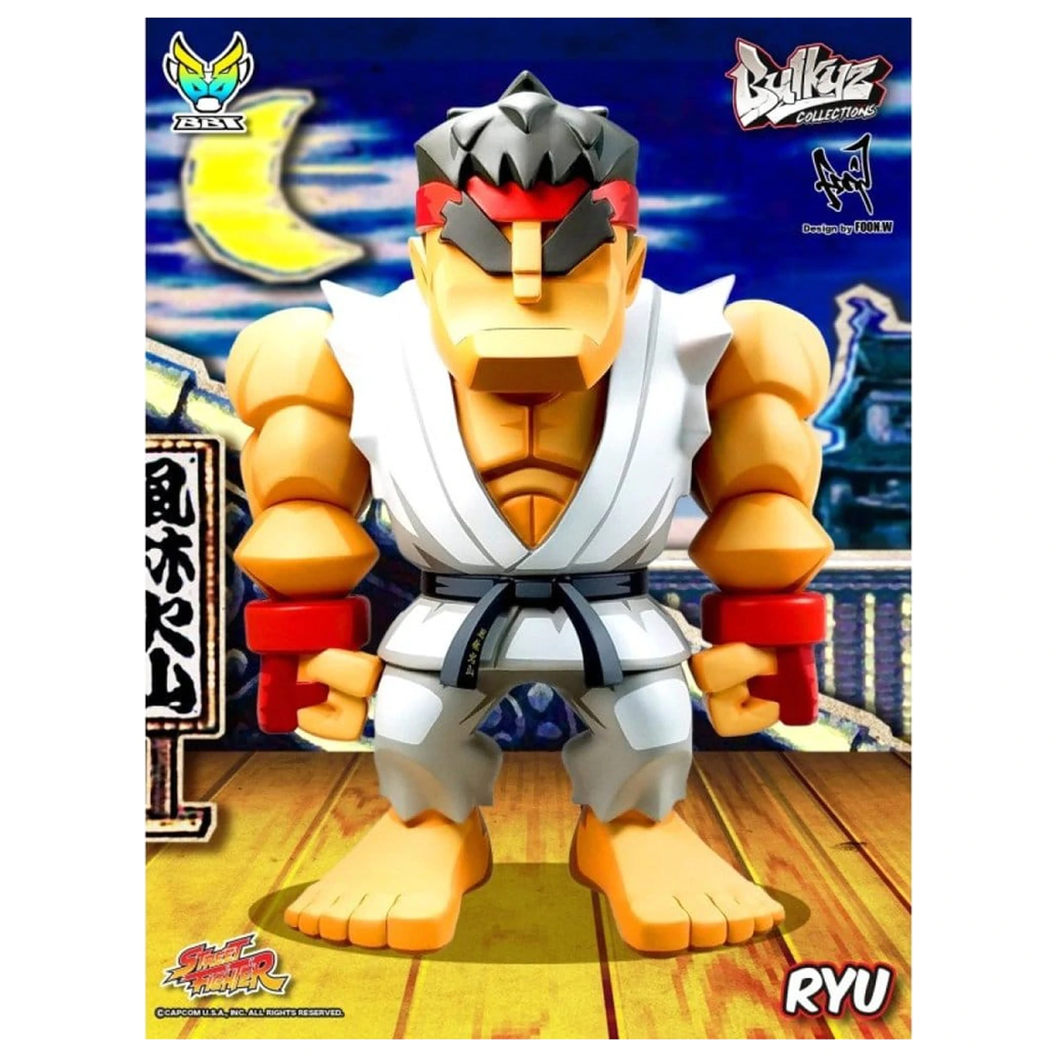 Street Fighter Bulkyz Figurka winylowa Ryu 30 cm zdjęcie produktu