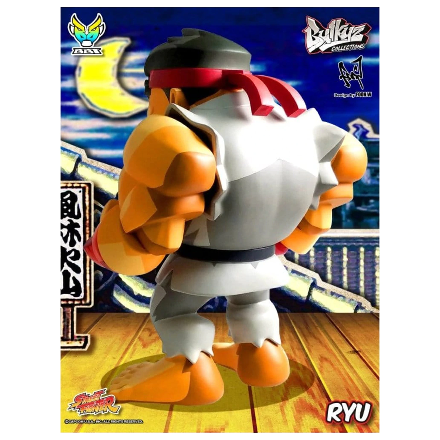 Street Fighter Bulkyz Figurka winylowa Ryu 30 cm zdjęcie produktu