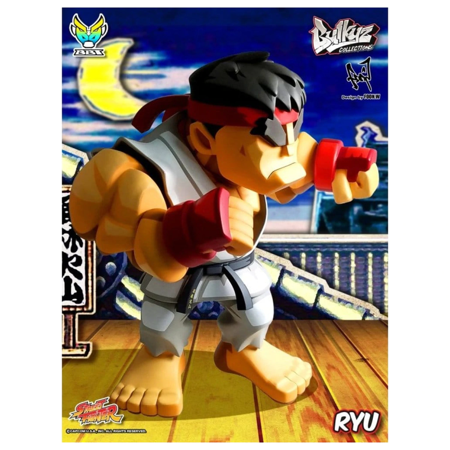 Street Fighter Bulkyz Figurka winylowa Ryu 30 cm zdjęcie produktu