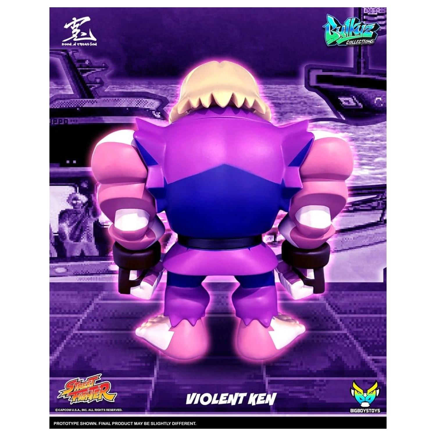 Street Fighter Bulkyz Vinyl Figure Violent Ken 30 cm zdjęcie produktu