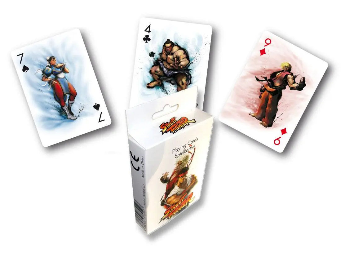 Karty do Gry Street Fighter Playing Cards Characters zdjęcie produktu