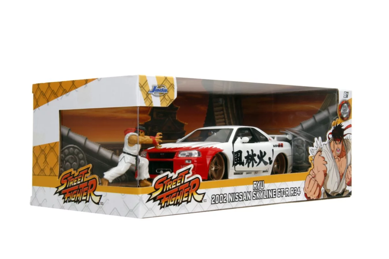 Street Fighter Diecast Model 1/24 Nissan Skyline GTR zdjęcie produktu