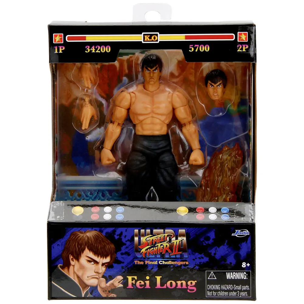 Street Fighter II Fei-Long figurka 15 cm zdjęcie produktu