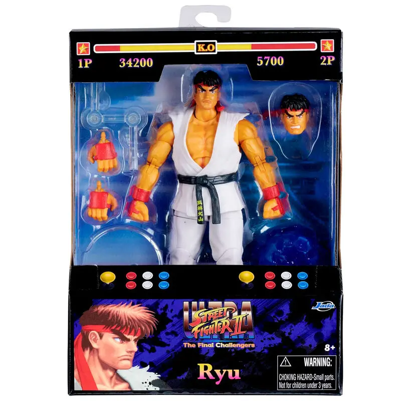 Street Fighter II figurka Ryu 15 cm zdjęcie produktu