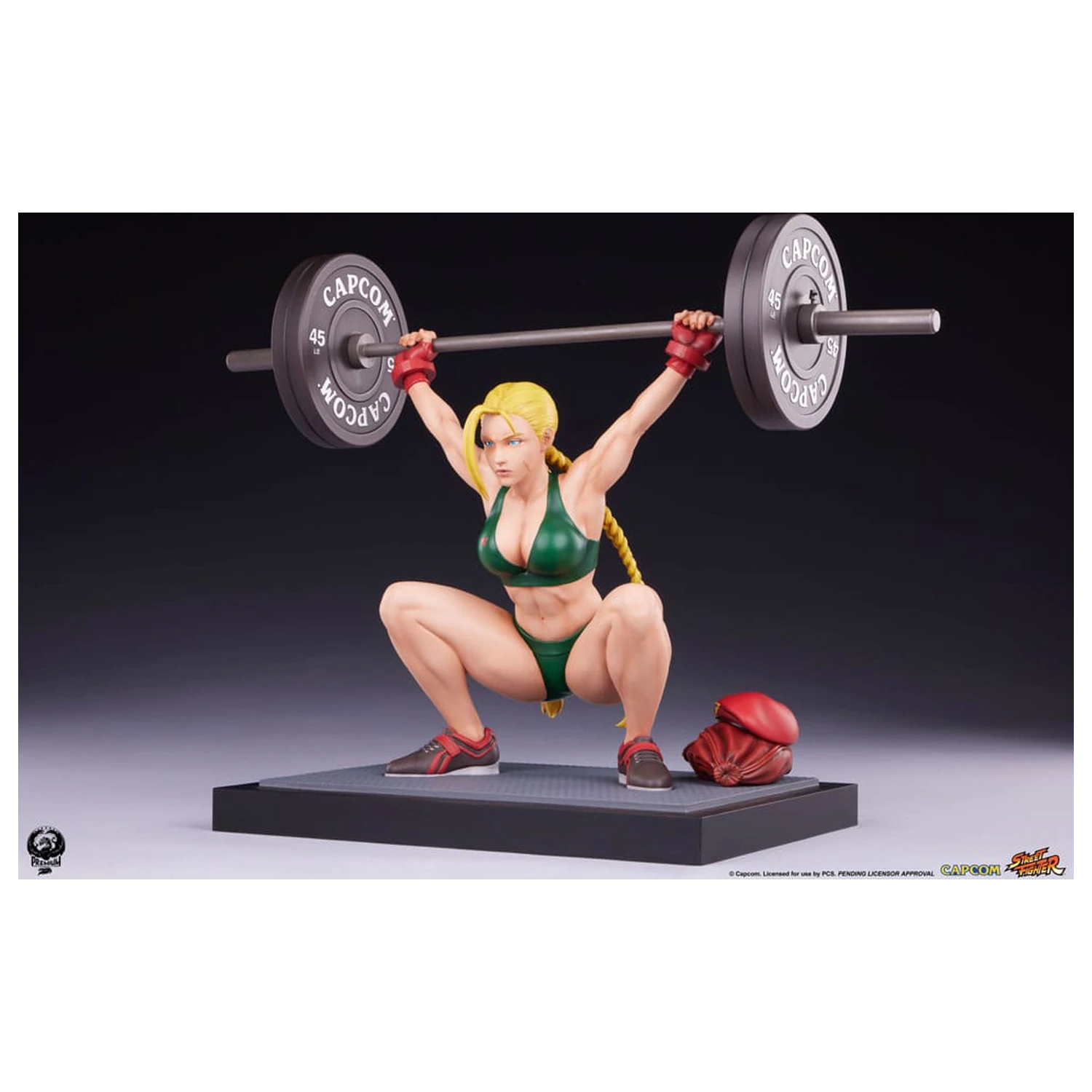 Street Fighter Premier Series Statua 1/4 Cammy: Powerlifting 41 cm zdjęcie produktu